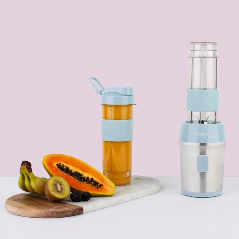 H.Koenig Smoo16 blender do smoothie 300 W 570 ml niebieski