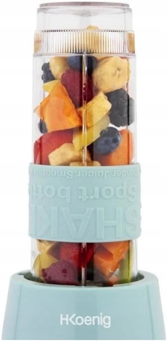 H.Koenig Smoo16 blender do smoothie 300 W 570 ml niebieski