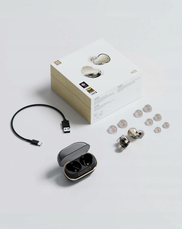 Soundpeats H3 słuchawki TWS LDAC aptX Lossless ANC 55 dB