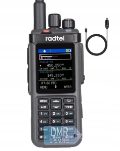 Radtel RT-6D Pro DMR GPS APRS 1024 kanały USB-C
