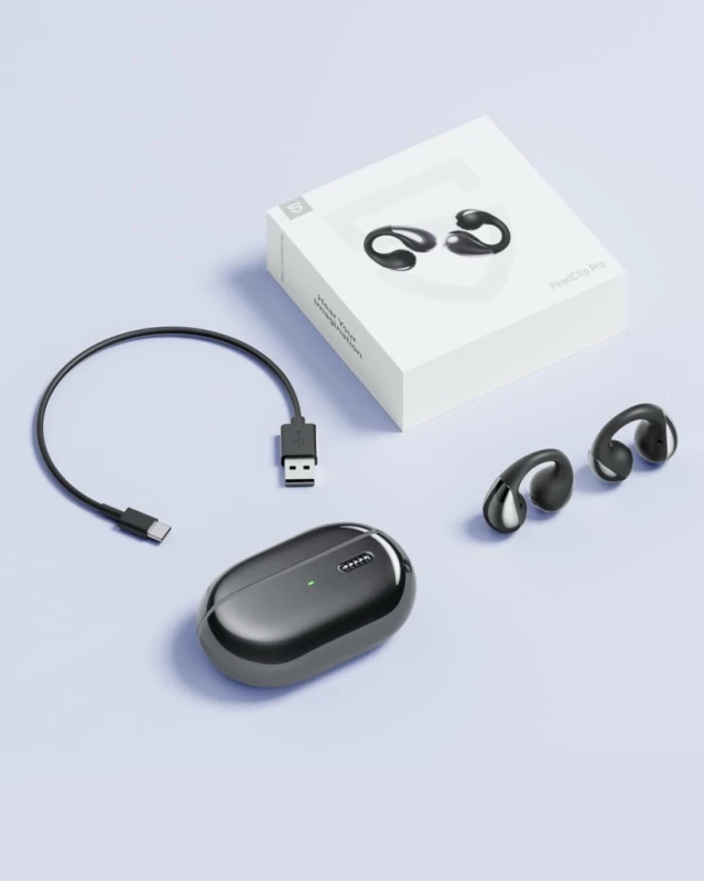 Soundpeats PearlClip Pro słuchawki open-ear LDAC Bluetooth 6.0
