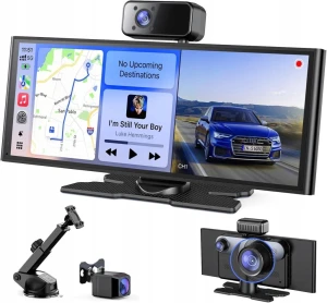 Avylet 10,26" CarPlay Android Auto 60 FPS 3 kamery 3K/1080p