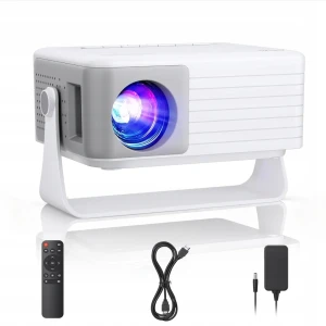 AKIYO O1 mini projektor 720p obsługa 1080p statyw 360° 8000 lm