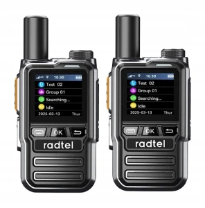 Radtel P8 PoC radiotelefon z kartą SIM, wersja EU, do 5000 km, 2 szt.