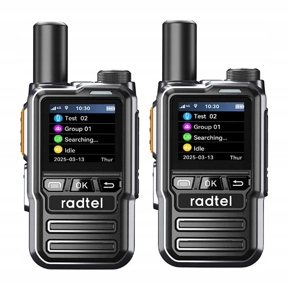 Radtel P8 PoC radiotelefon z kartą SIM, wersja EU, do 5000 km, 2 szt.