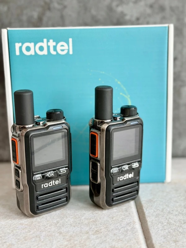 Radtel P8 PoC radiotelefon z kartą SIM, wersja EU, do 5000 km, 2 szt.