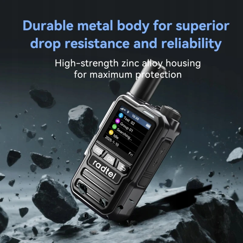 Radtel P8 PoC radiotelefon z kartą SIM, wersja EU, do 5000 km, 2 szt.