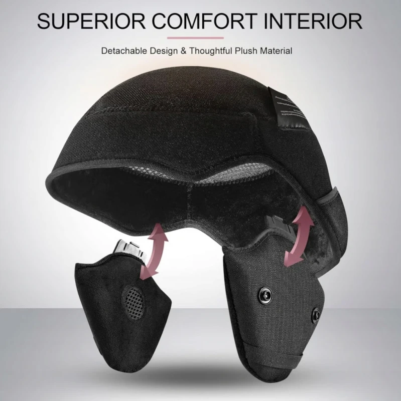 Odoland kask narciarski z goglami i nausznikami S 54–56 cm