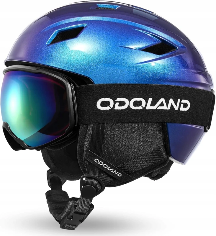 Odoland S2 zestaw kask narciarski i gogle rozmiar M 55-59 cm, regulowany