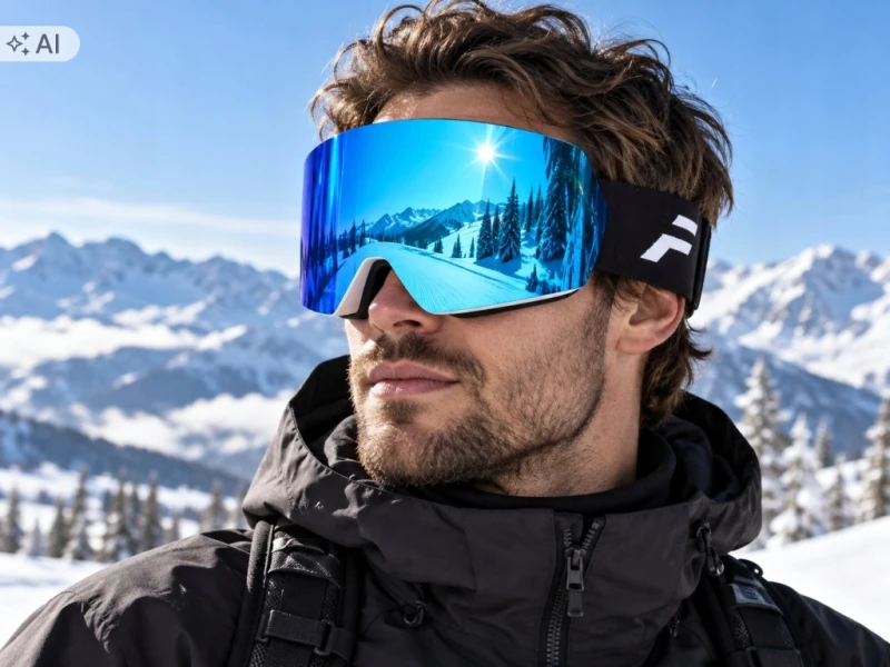 FMY gogle narciarskie snowboardowe Anti-Fog UV400