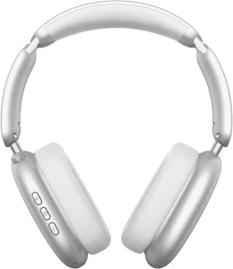 Wentronic Y02 słuchawki bezprzewodowe srebrne ANC Bluetooth 5.4 55 h