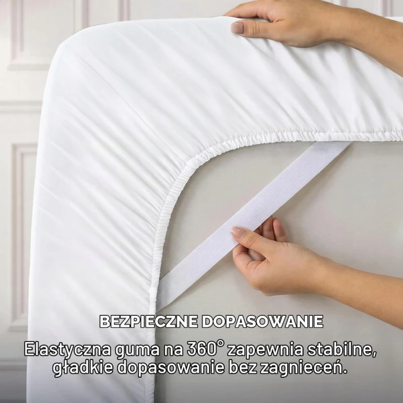 Bedsure prześcieradło z gumką 180x200 cm do 30 cm mikrofibra