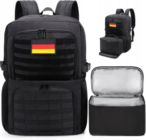Bertasche plecak 2w1 na laptopa 15,6" z torbą chłodzącą czarny