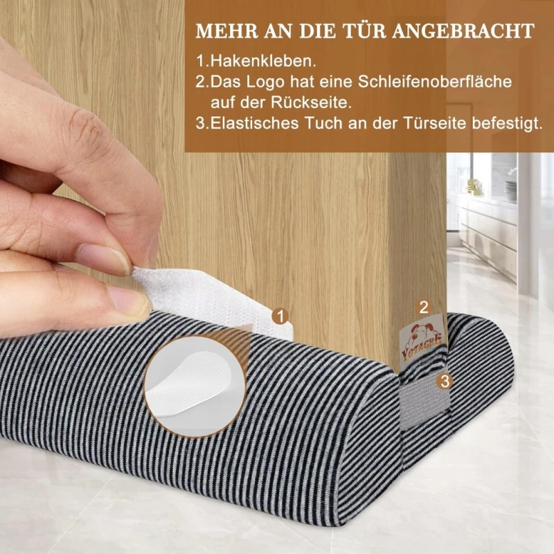 Yotache uszczelka pod drzwi 80 cm przeciw przeciągom do przycięcia
