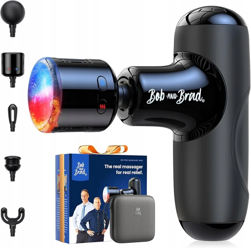 Bob and Brad Q2 Pro pistolet do masażu ciepło zimno USB-C