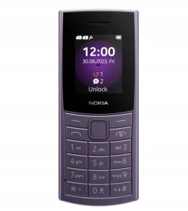 Nokia 110 4G 2nd Edition 2024 Dual SIM Purple fioletowy