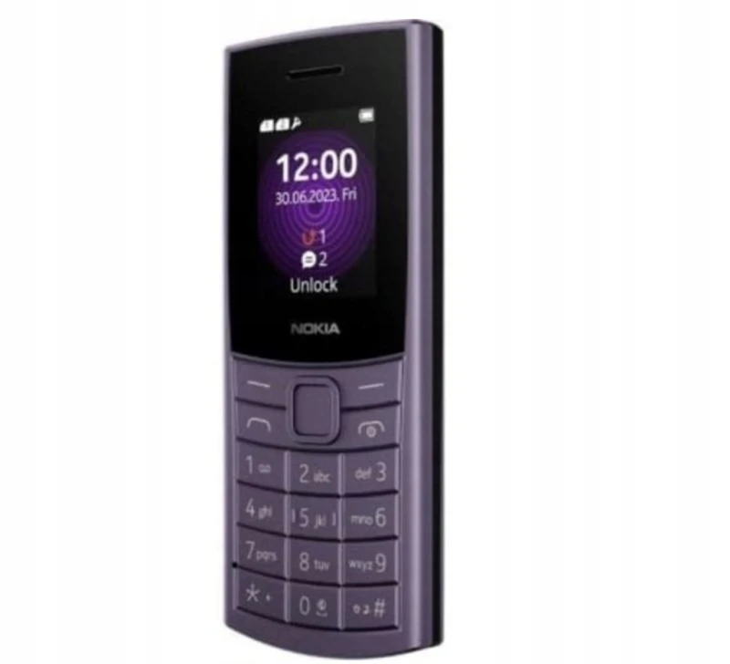 Nokia 110 4G 2nd Edition 2024 Dual SIM Purple fioletowy