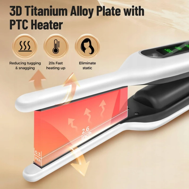 SUNMAY Voga Mini bezprzewodowa prostownica 2w1 USB-C 5000 mAh