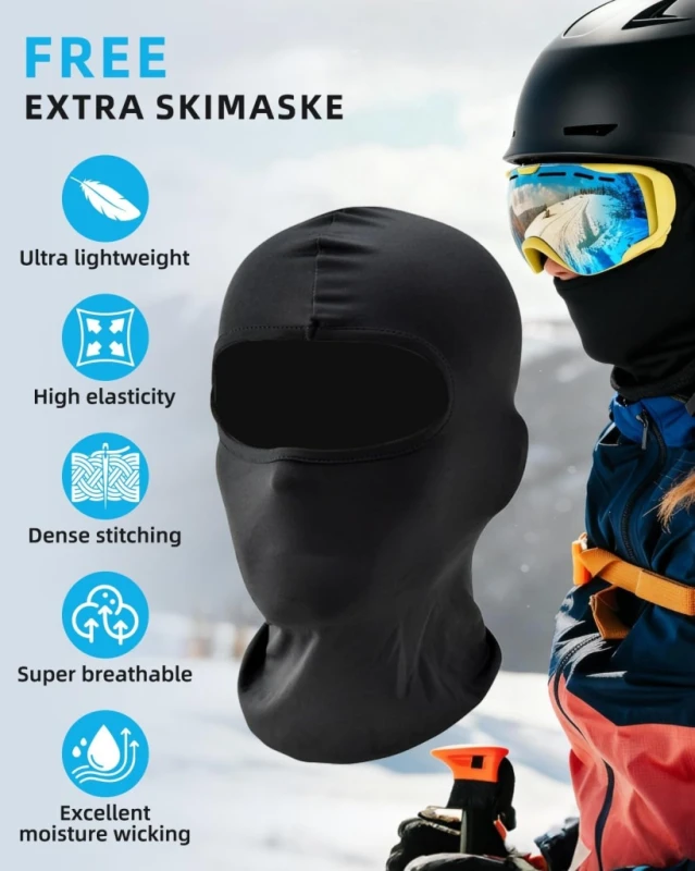 JetBlaze kask narciarski M/L 58-61 cm ABS PC EPS EN1077