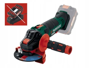 Parkside PWSA 20-Li szlifierka kątowa 20 V 115 mm 2500-10000 obr./min