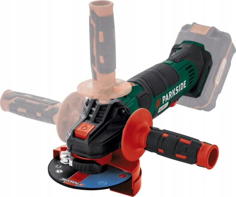 Parkside PWSA 20-Li szlifierka kątowa 20 V 115 mm 2500-10000 obr./min
