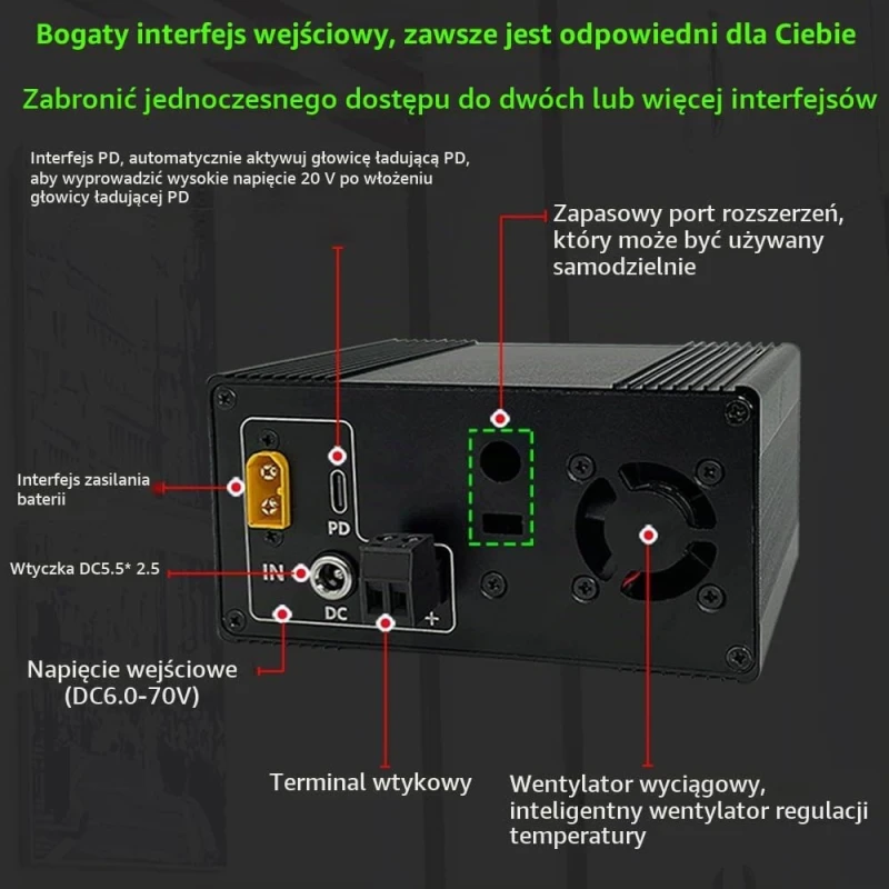 Heemol regulator napięcia DC 6-36 V 120 W LCD MPPT moduł ładowania