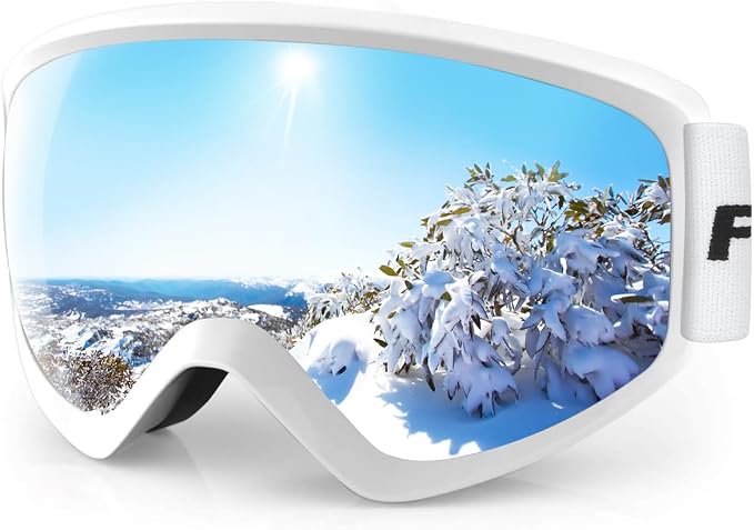 Findway gogle narciarskie dziecięce OTG 5-16 lat UV400 anti-fog