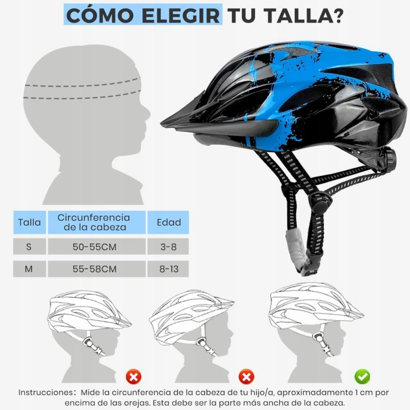 LeapBeast kask rowerowy dziecięcy z wizjerem 3-13 lat r. M. CE EN1078
