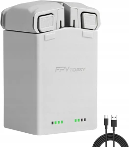 FPVtosky hub ładowania DJI Mini 3/4/5 Pro 2 baterie PD 65W USB-C