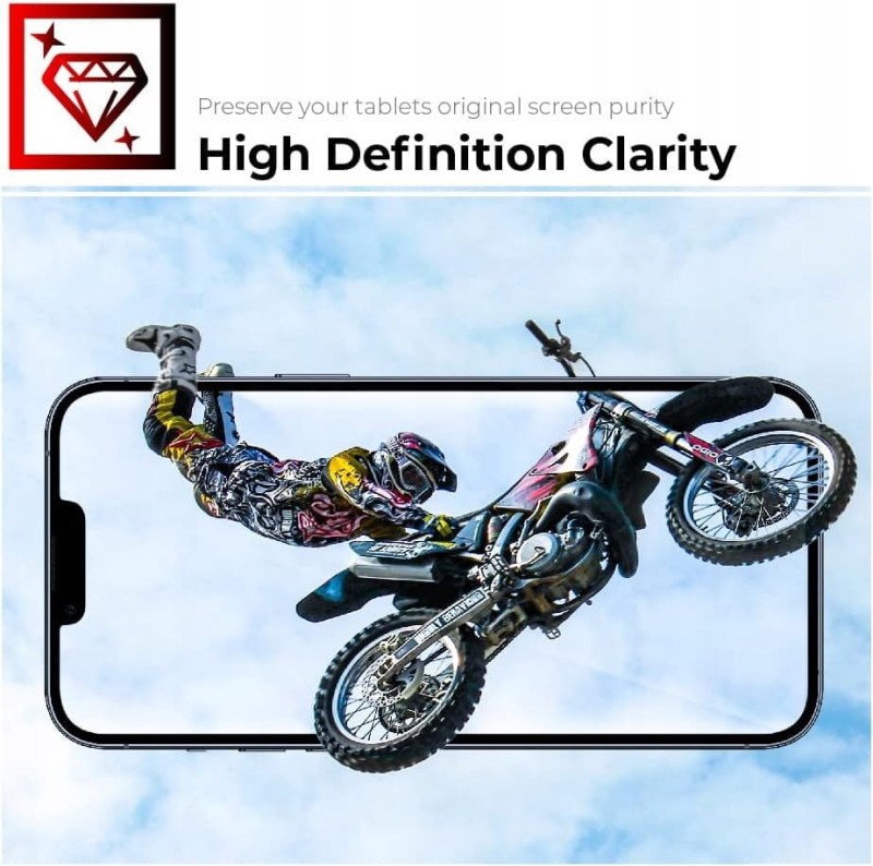 Szkło hartowane do iPhone 14 Pro Max, 3 sztuki, Techgear