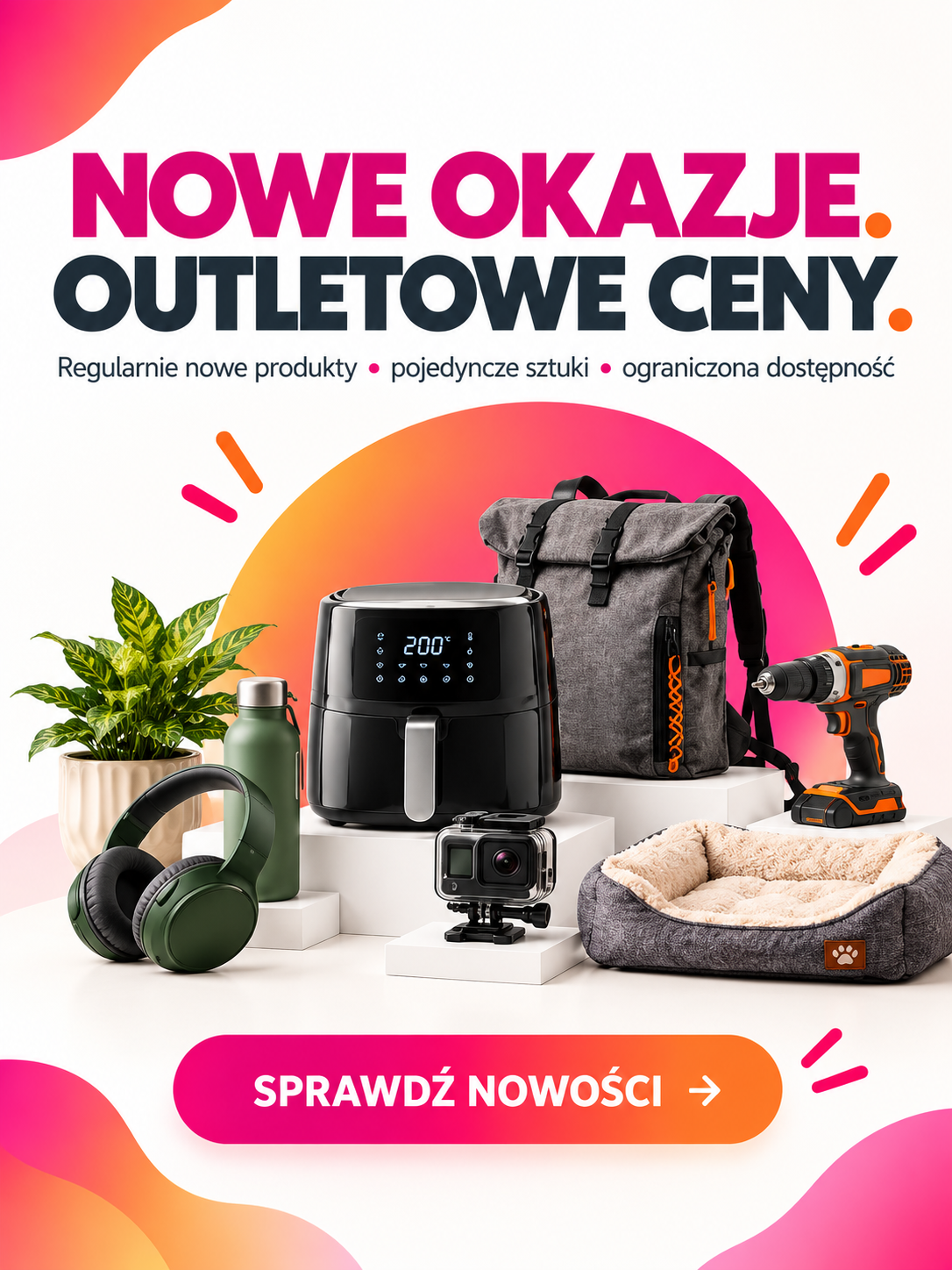 NOWE OKAZJE. OUTLETOWE CENY. OutletoweNowe